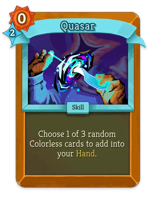 Quasar – Regent Uncommon Skill – Slay the Spire 2 Card – Untapped.gg