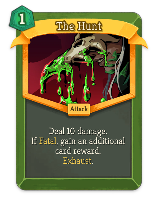 The Hunt – Silent Rare Attack – Slay the Spire 2 Card – Untapped.gg